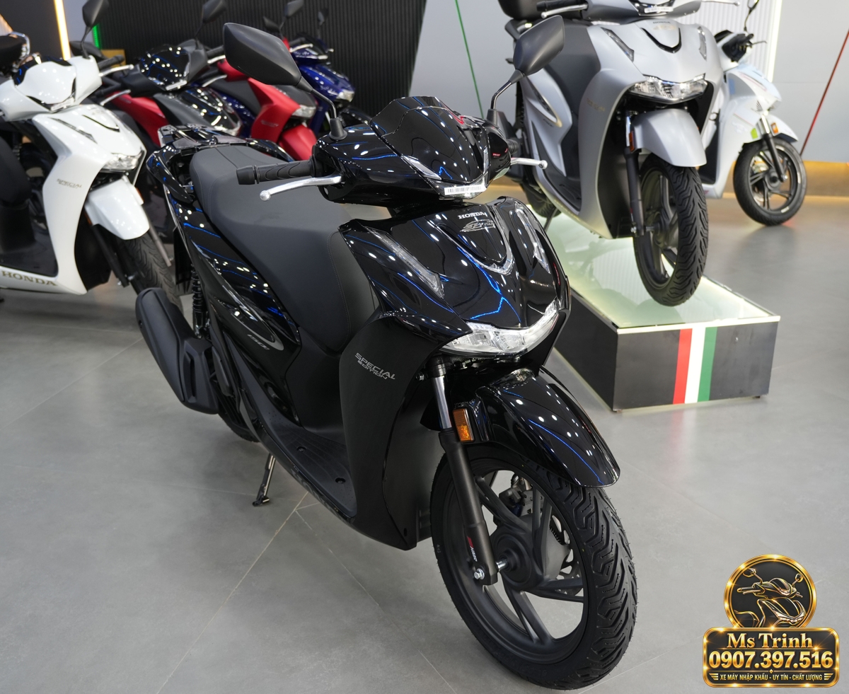 Honda SH150i Ý đen bóng 2027 tại Quảng Ngãi - Sơn bóng lịch sự, tiện ích cho mỗi ngày