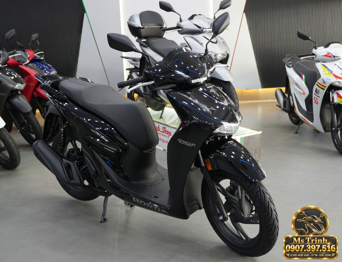 Honda SH150i Ý đen bóng 2027 tại Quảng Ngãi - Sơn bóng lịch sự, tiện ích cho mỗi ngày