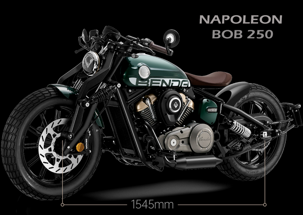 Benda Napolenon Bobber 250, Phân Phối Chính Hãng, Cao Cấp, Giá Rẻ tại Quảng Ngãi