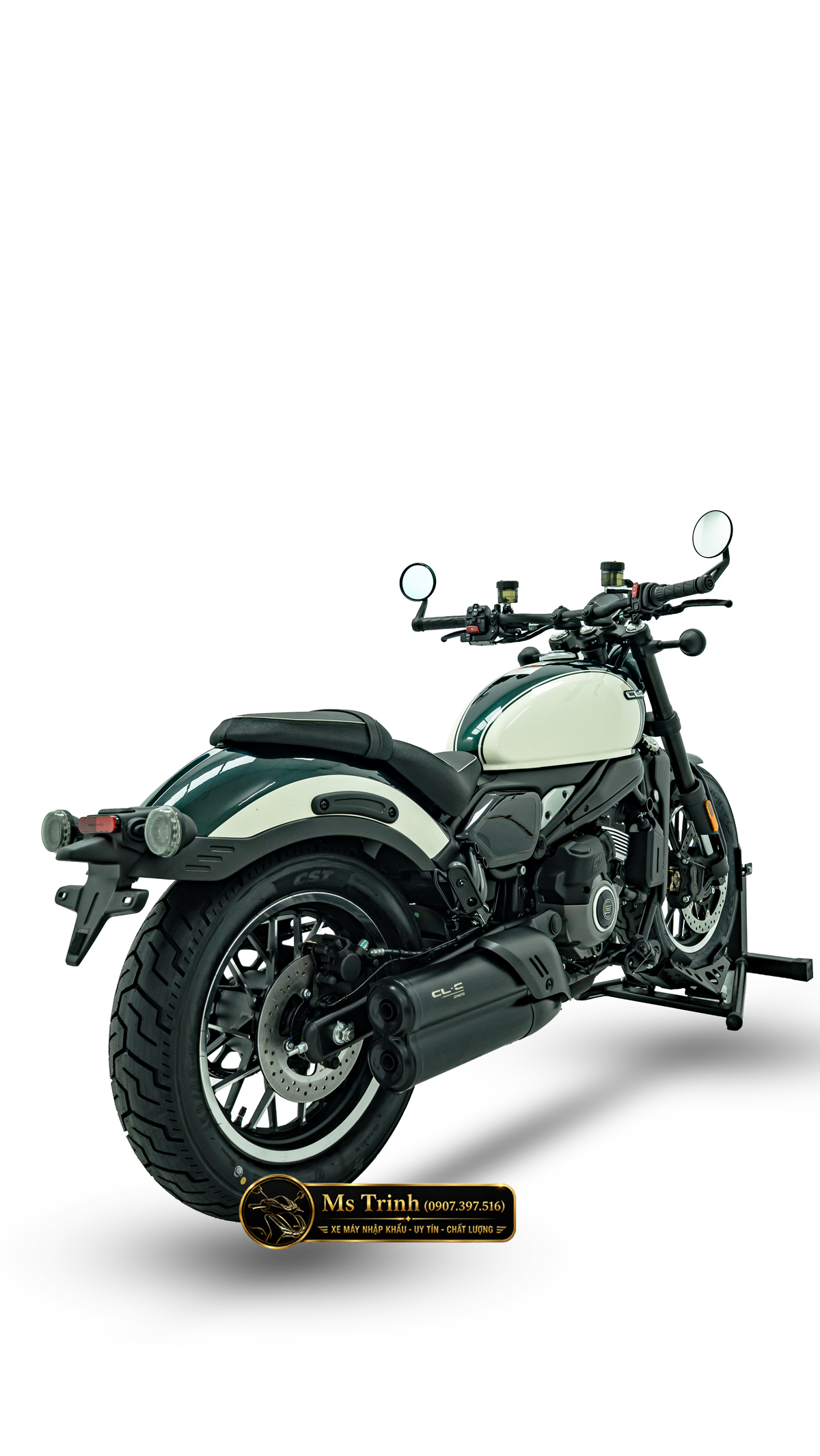 CFMOTO 450CL-C AMT Quảng Ngãi Cruiser 449cc số tự động, giá 167 triệu
