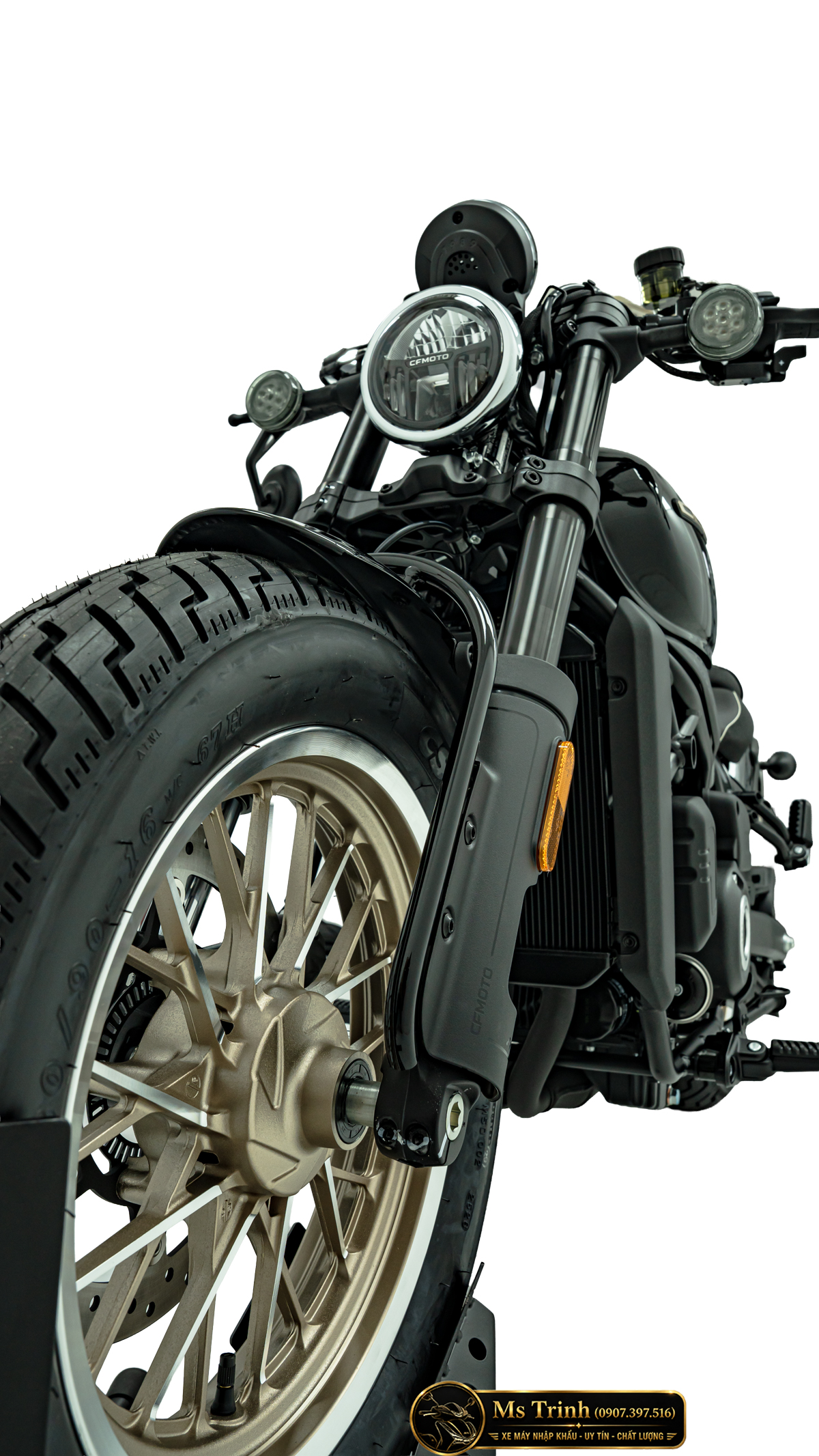 CFMOTO 450CL-C AMT Quảng Ngãi Cruiser 449cc số tự động, giá 167 triệu