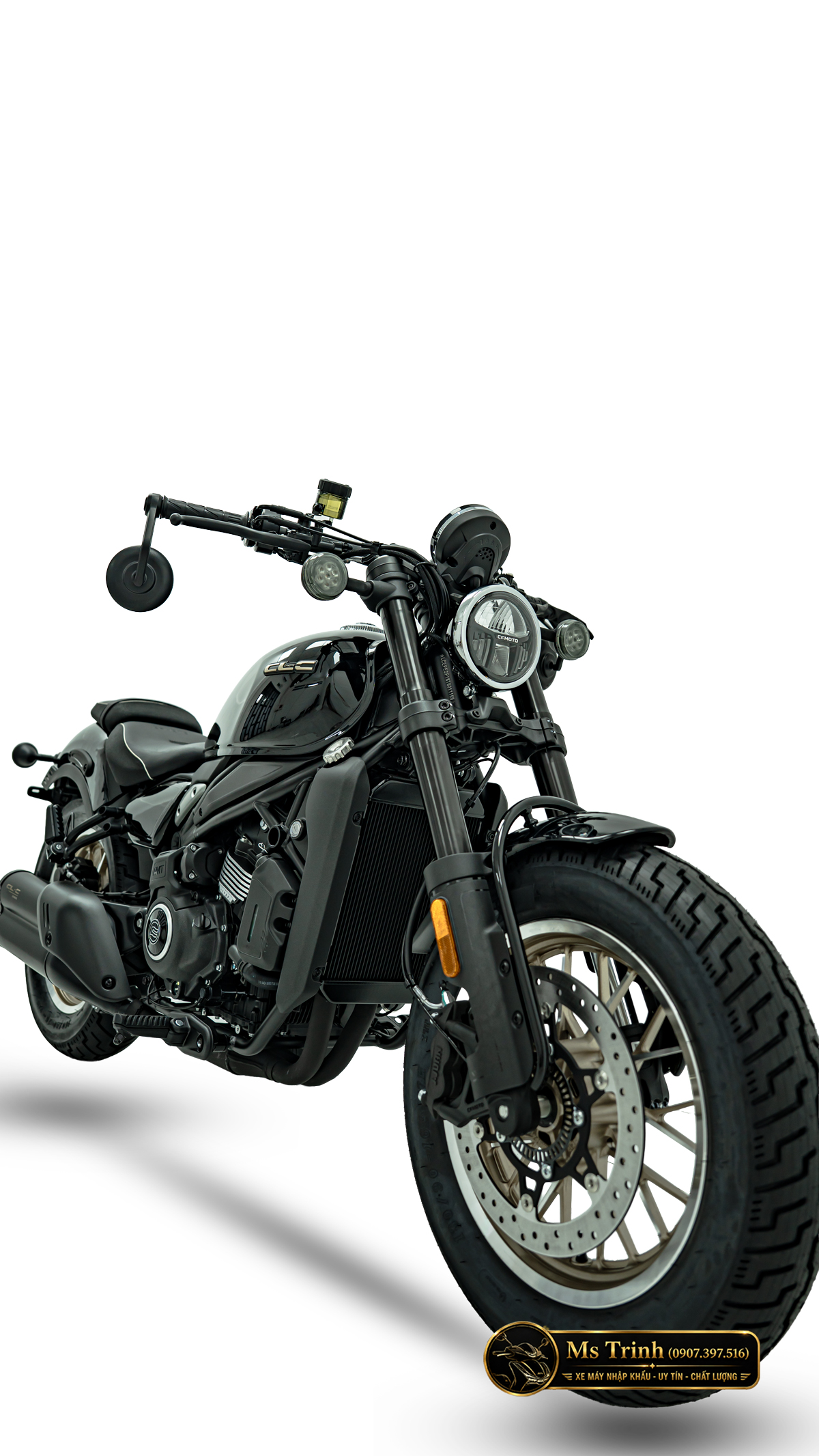 CFMOTO 450CL-C AMT Quảng Ngãi Cruiser 449cc số tự động, giá 167 triệu