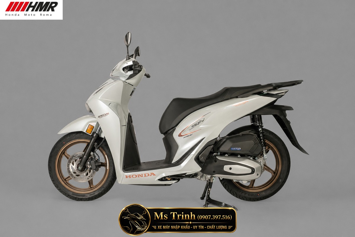 Honda SH150i Special Edition màu trắng 2026 nhập Ý tại Quảng Ngãi - Vẻ đẹp thanh lịch của dòng SH Ý cao cấp