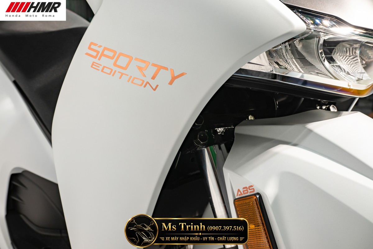 Honda SH350i nhập Ý 2026 tại Quảng Ngãi - SH350i Sporty Trắng Nhám, Xám Bóng Đẳng Cấp Chuẩn Ý