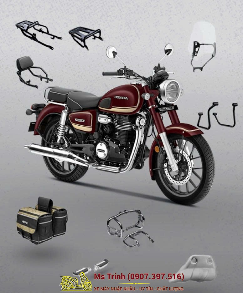 Honda CB350C Special Edition tại Quảng Ngãi - Classic 350cc Đậm Chất Retro, Đối Thủ Nặng Ký Từ Ấn Độ