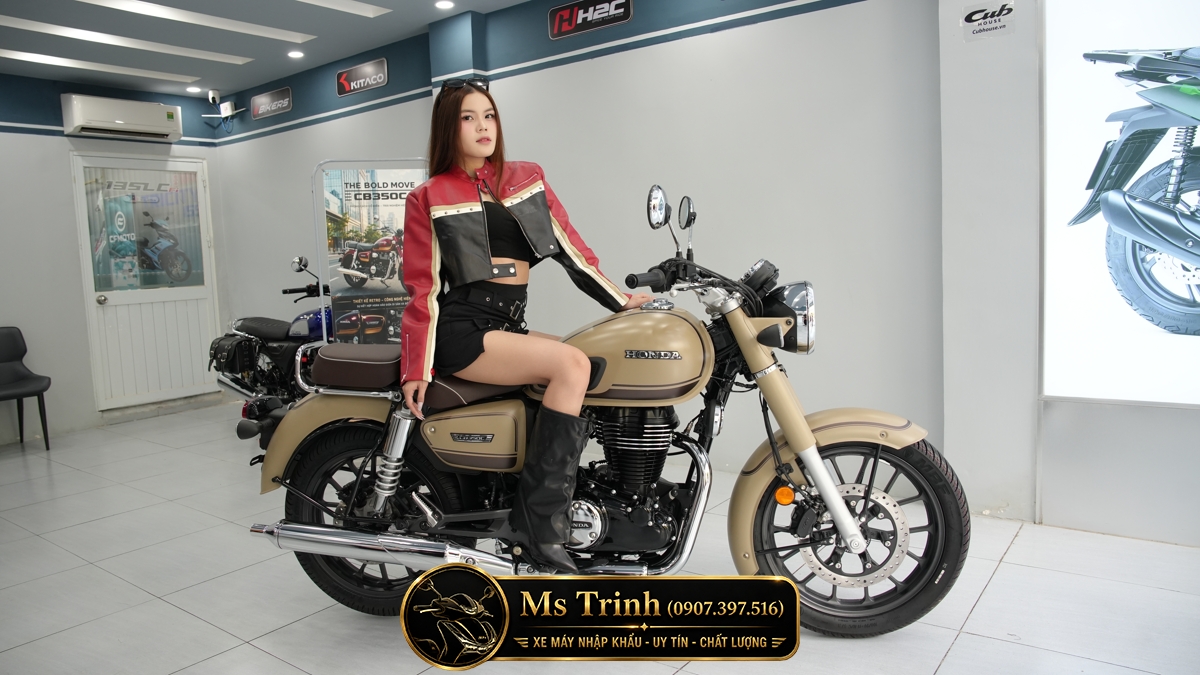 Honda CB350C Special Edition 2026 Tại Quảng Ngãi - Tuyệt Tác Retro Roadster Cao Cấp Chính Thức Gây Sốt
