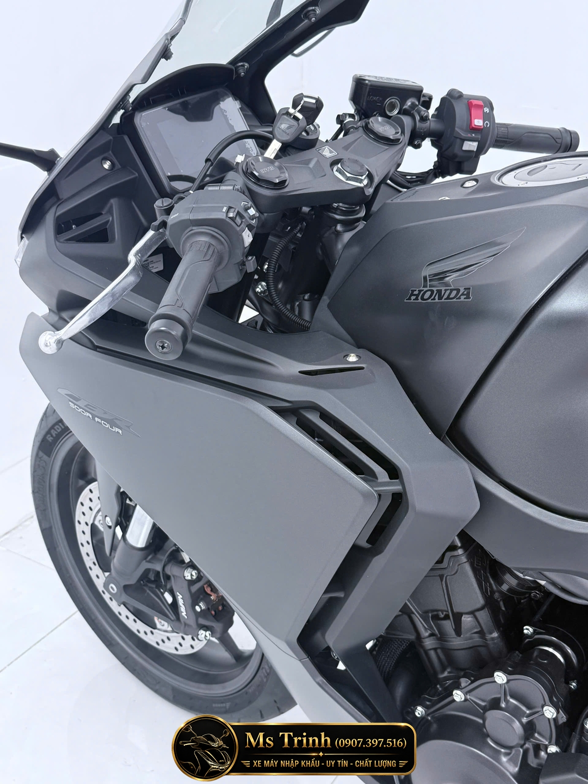 Mua Honda CBR500R FOUR 2026 Tại Quảng Ngãi - Động Cơ 4 Xi Lanh, E-Clutch Thế Hệ Mới