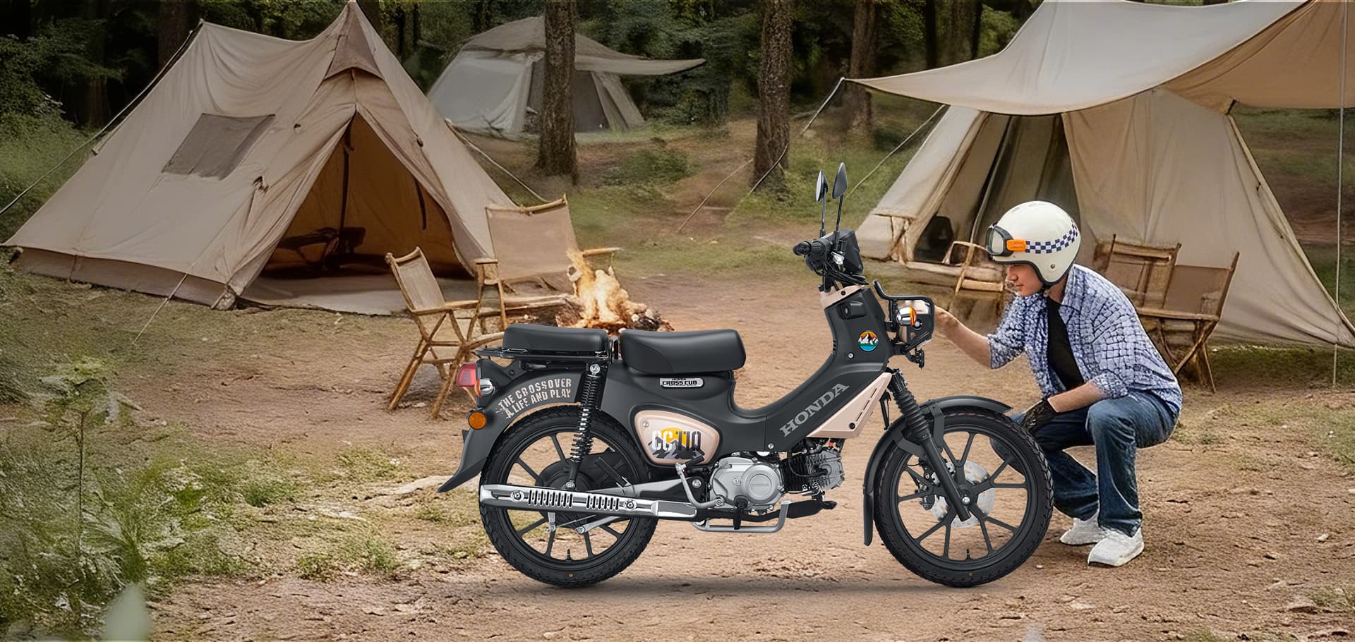 Honda Cross Cub CC110 2026 Special Version tại Quảng Ngãi Bản Special có gì khiến người mê Cub muốn sở hữu?