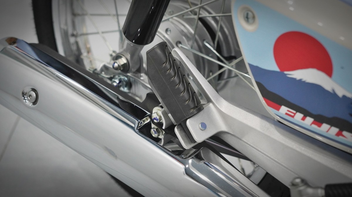 Honda Cub 110 Fujisan bản giới hạn tại Quảng Ngãi - Thiết kế đậm chất Nhật Bản