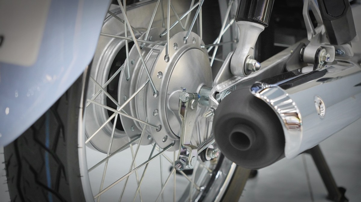 Honda Cub 110 Fujisan bản giới hạn tại Quảng Ngãi - Thiết kế đậm chất Nhật Bản