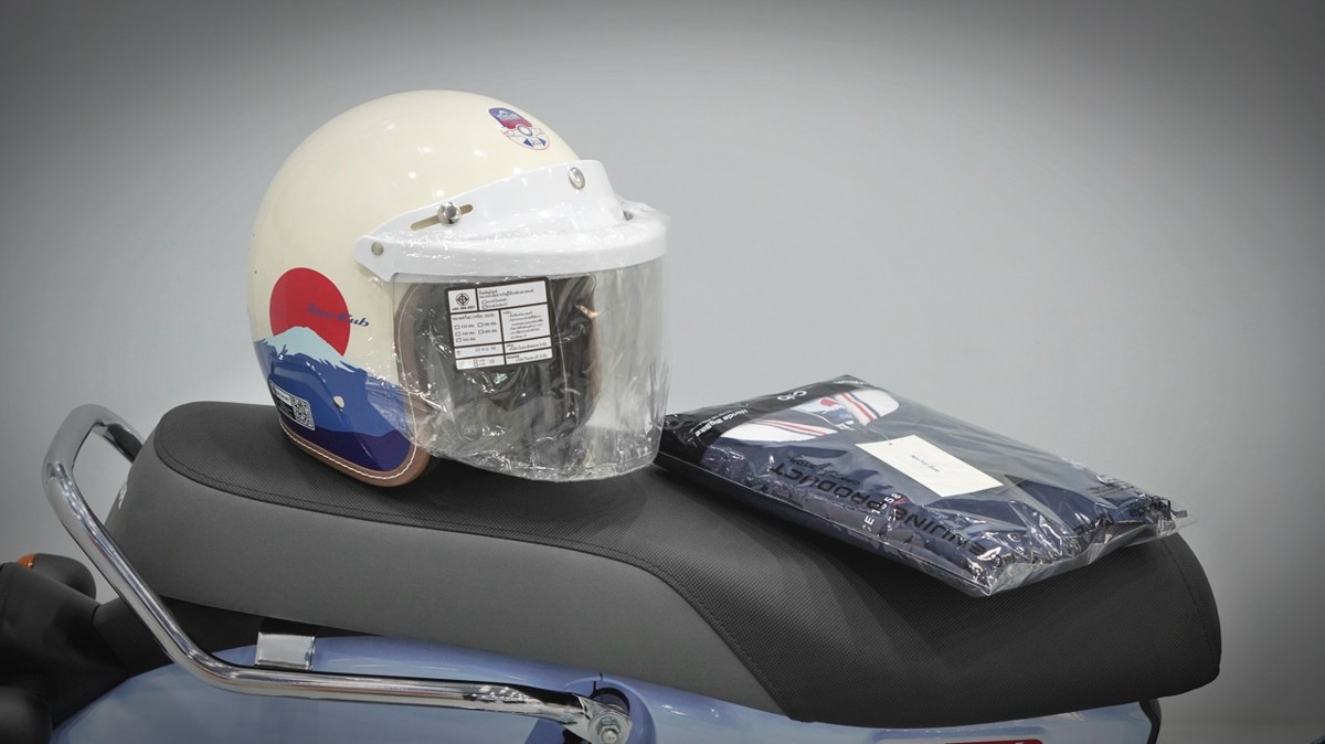 Honda Cub 110 Fujisan bản giới hạn tại Quảng Ngãi - Thiết kế đậm chất Nhật Bản