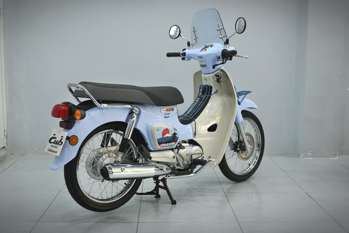 Honda Cub 110 Fujisan bản giới hạn tại Quảng Ngãi - Thiết kế đậm chất Nhật Bản