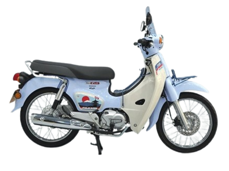 Honda Cub 110 Fujisan bản giới hạn tại Quảng Ngãi - Thiết kế đậm chất Nhật Bản