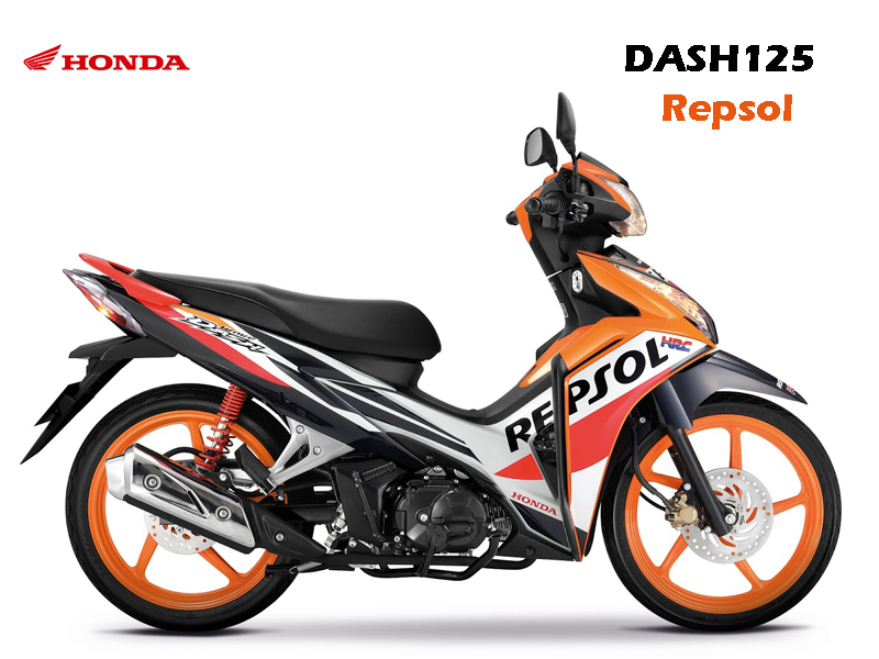Honda Dash125 2025, 2 thắng dĩa, NK Chính Hãng Malaysia tại Quảng Ngãi