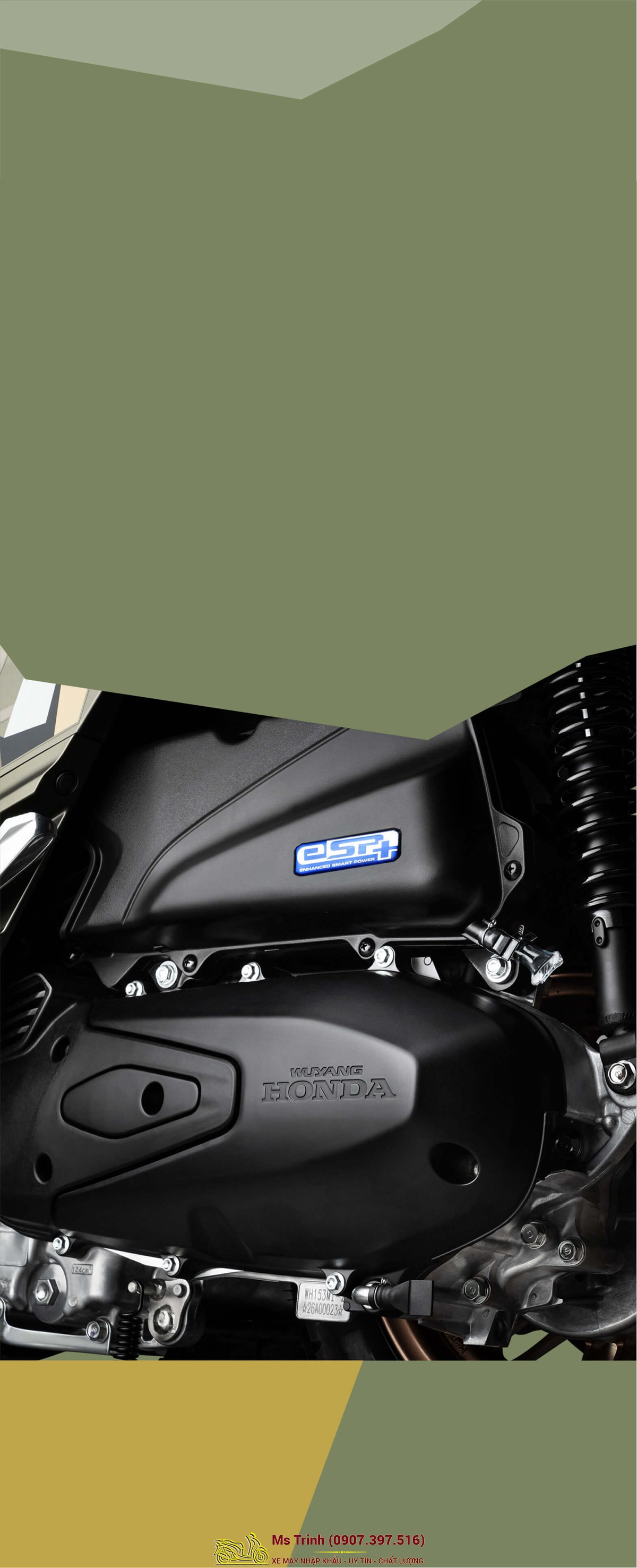 Honda HRD125 2026 - Xe tay ga ADV cá tính, ABS 2 kênh, công nghệ hiện đại tại Quảng Ngãi