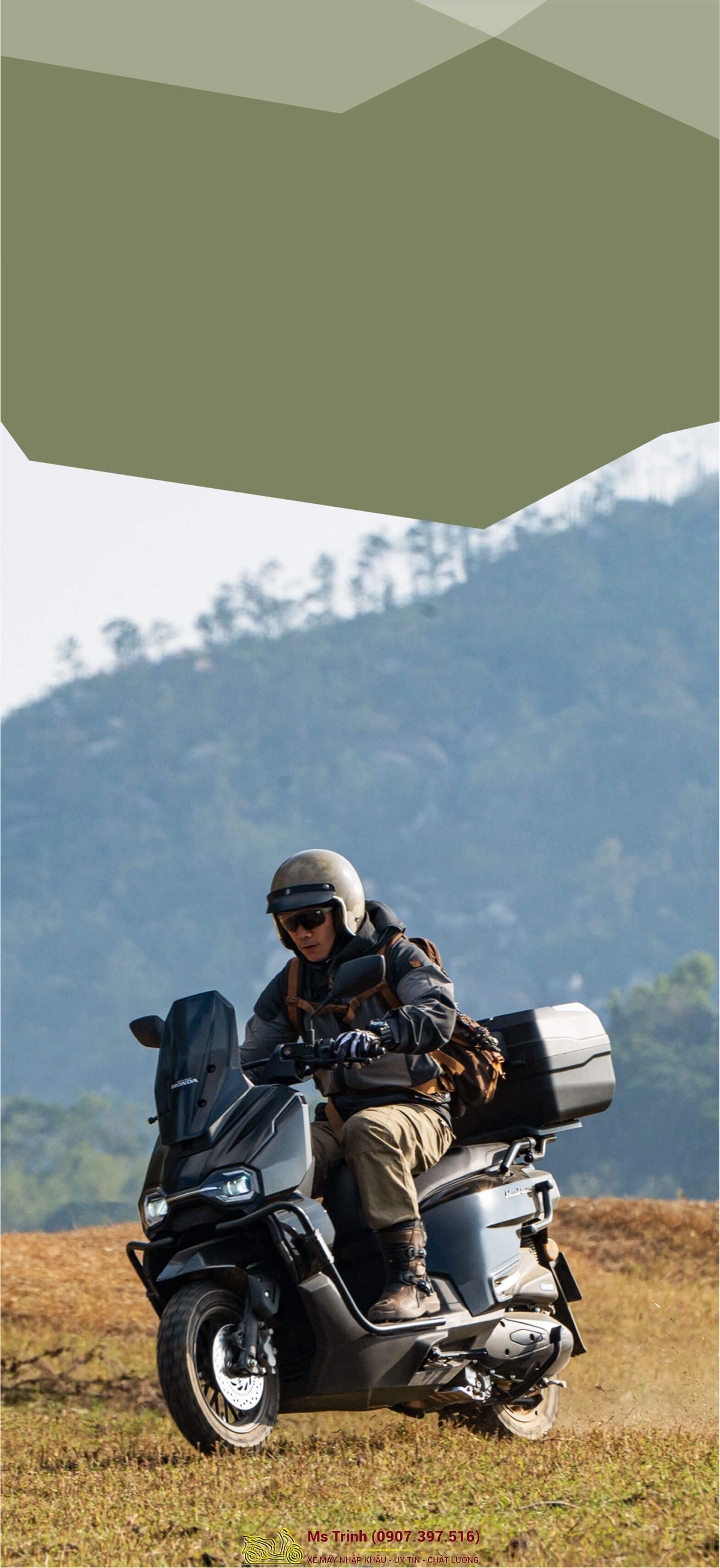 Honda HRD125 2026 - Xe tay ga ADV cá tính, ABS 2 kênh, công nghệ hiện đại tại Quảng Ngãi