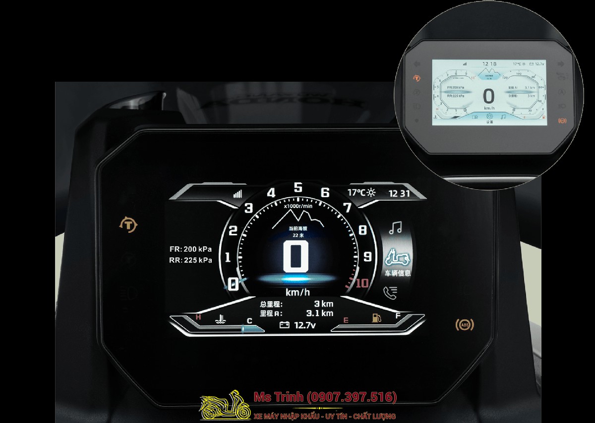 Honda HRD125 2026 - Xe tay ga ADV cá tính, ABS 2 kênh, công nghệ hiện đại tại Quảng Ngãi