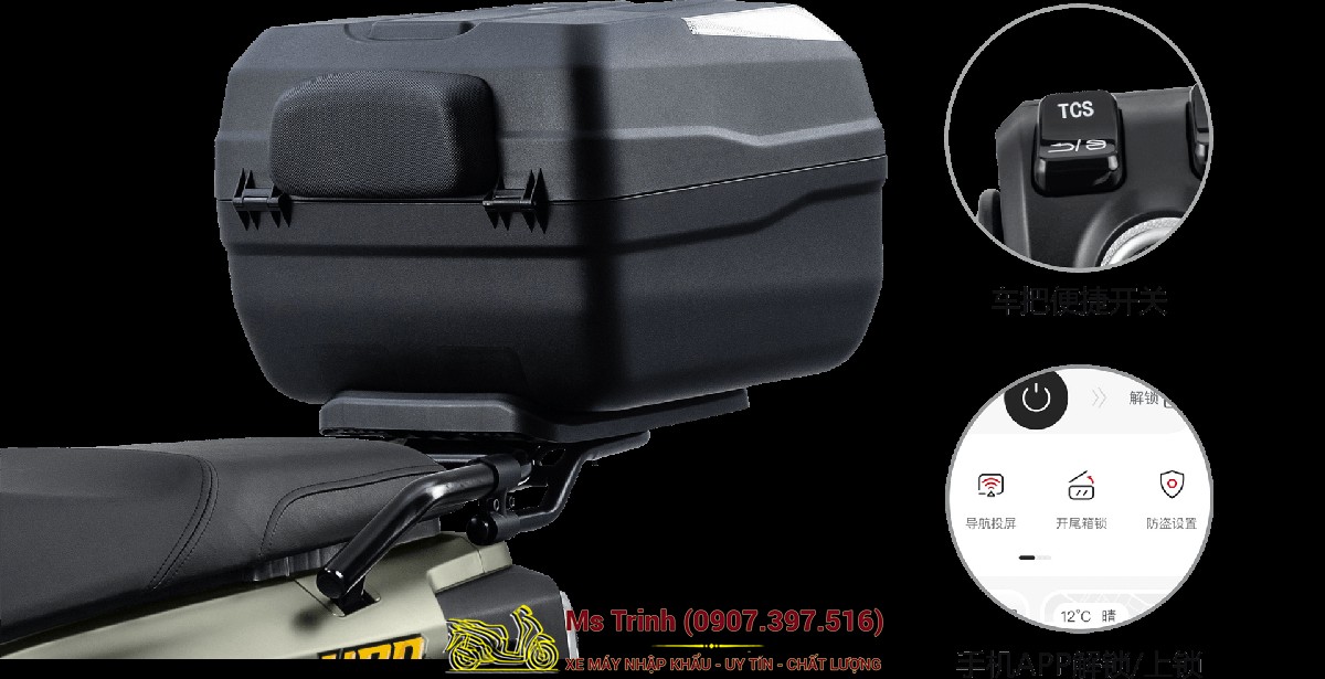 Honda HRD125 2026 - Xe tay ga ADV cá tính, ABS 2 kênh, công nghệ hiện đại tại Quảng Ngãi