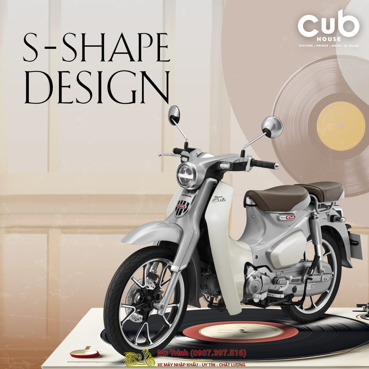 Honda Super Cub C125 nhập Thái ABS 2026 tại Quảng Ngãi - Giá Tốt, Có Sẵn Xe