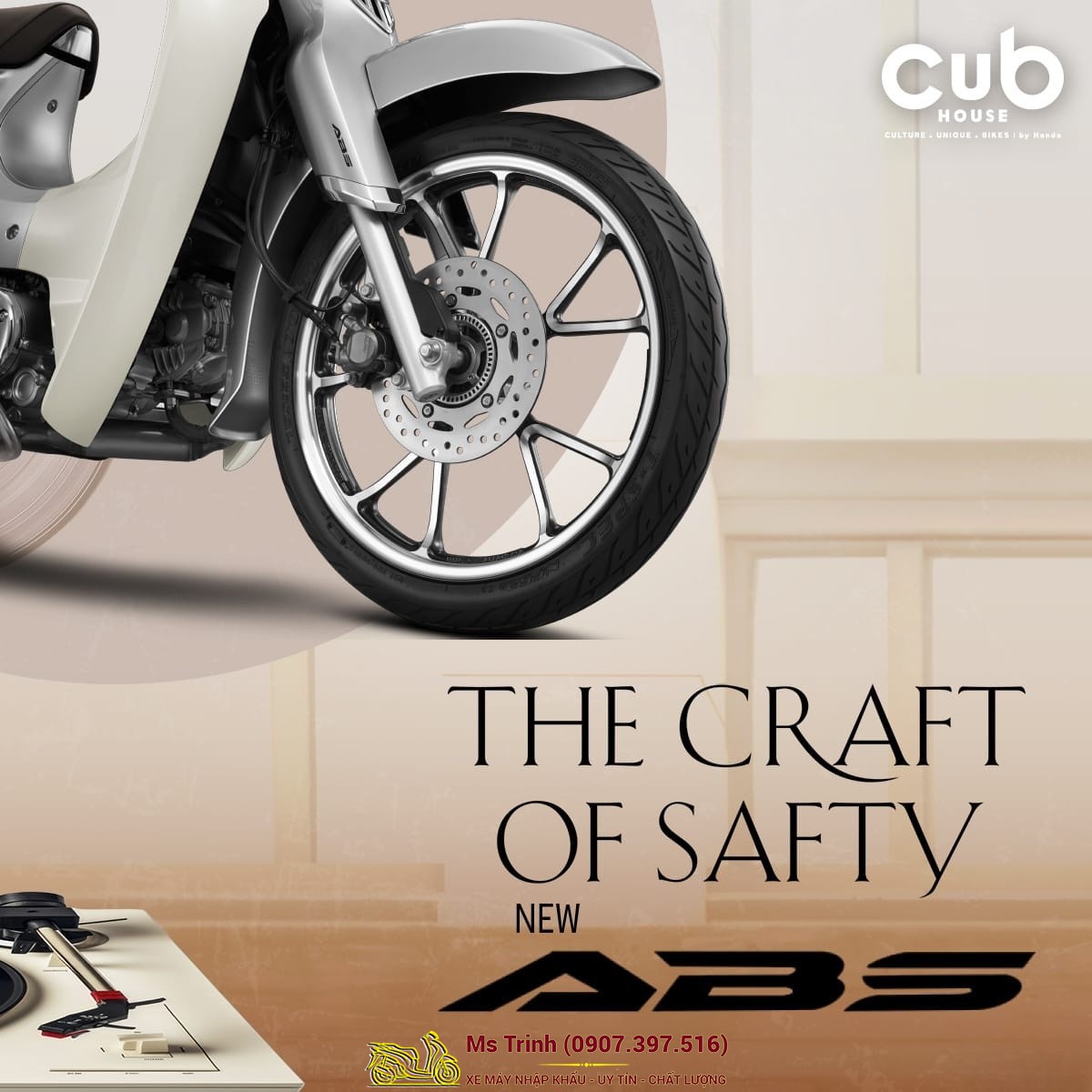 Honda Super Cub C125 nhập Thái ABS 2026 tại Quảng Ngãi - Giá Tốt, Có Sẵn Xe