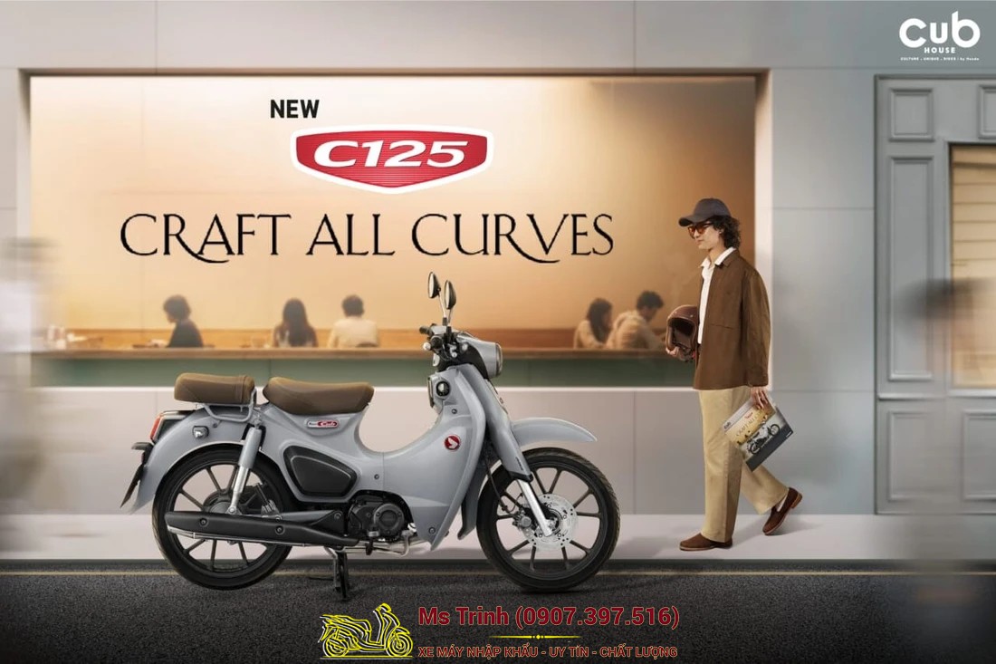 Honda Super Cub C125 nhập Thái ABS 2026 tại Quảng Ngãi - Giá Tốt, Có Sẵn Xe