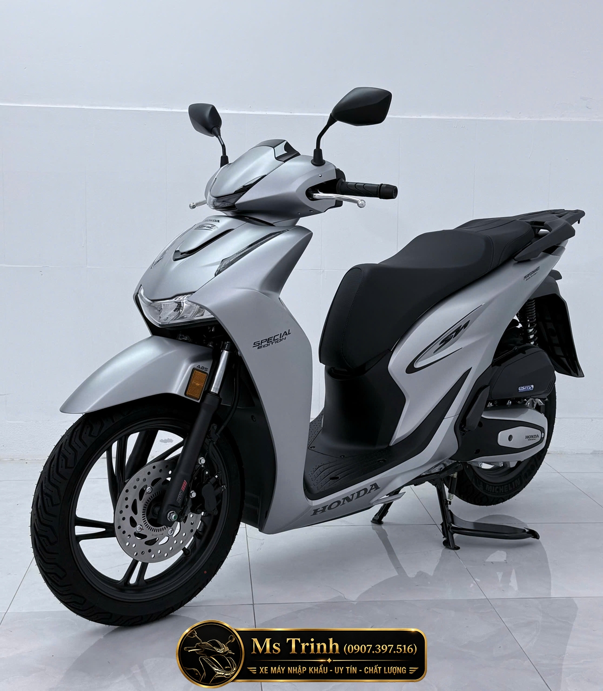 Honda SH150i Special Edition HMR màu bạc nhập Ý 2026 tại Quảng Ngãi | Giá mới nhất, xe chính ngạch Honda Moto Roma
