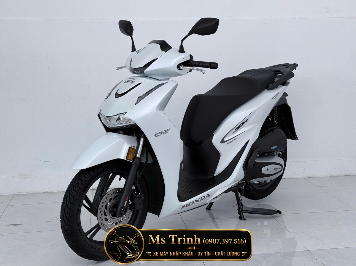 Honda SH150i Special Edition Standard nhập HMR Ý màu trắng tại Quảng Ngãi: Giá trị nằm trong từng chi tiết nguyên bản