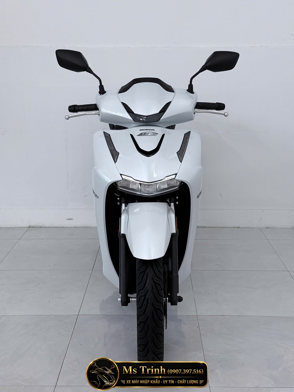 Honda SH150i Special Edition Standard nhập HMR Ý màu trắng tại Quảng Ngãi: Giá trị nằm trong từng chi tiết nguyên bản