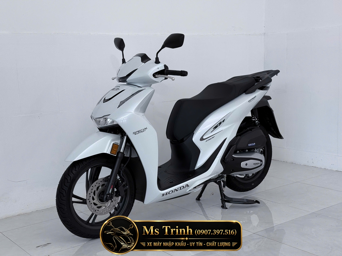 Honda SH150i Special Edition Standard nhập HMR Ý màu trắng tại Quảng Ngãi: Giá trị nằm trong từng chi tiết nguyên bản