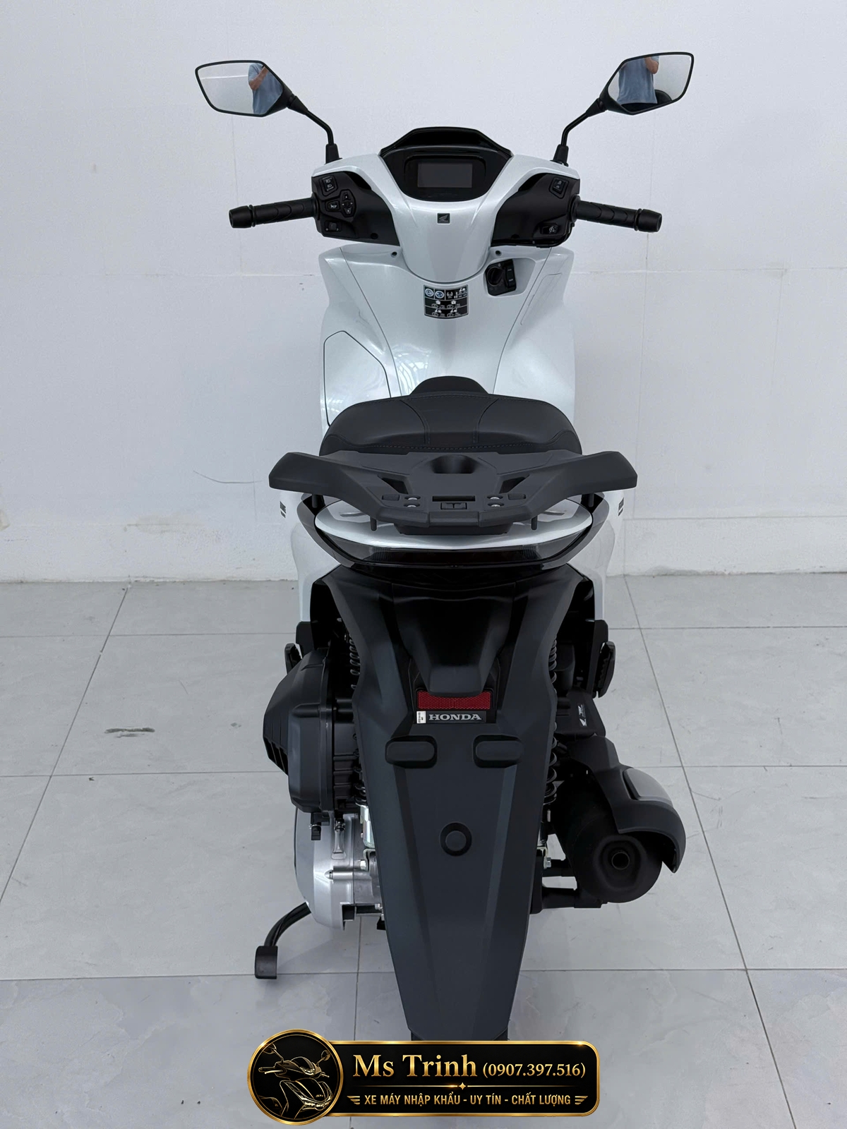 Honda SH150i Special Edition Standard nhập HMR Ý màu trắng tại Quảng Ngãi: Giá trị nằm trong từng chi tiết nguyên bản