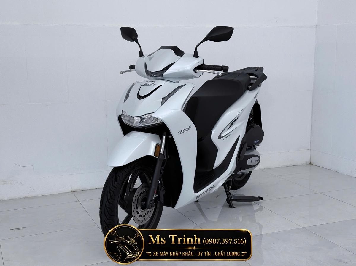 Honda SH150i Special Edition Standard nhập HMR Ý màu trắng tại Quảng Ngãi: Giá trị nằm trong từng chi tiết nguyên bản