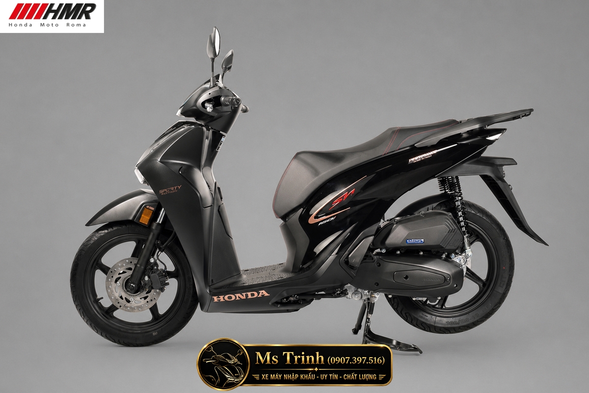 Honda SH150i nhập Ý 2026 Sporty màu đen tại Quảng Ngãi - Mẫu SH Ý cao cấp được săn đón nhất hiện nay
