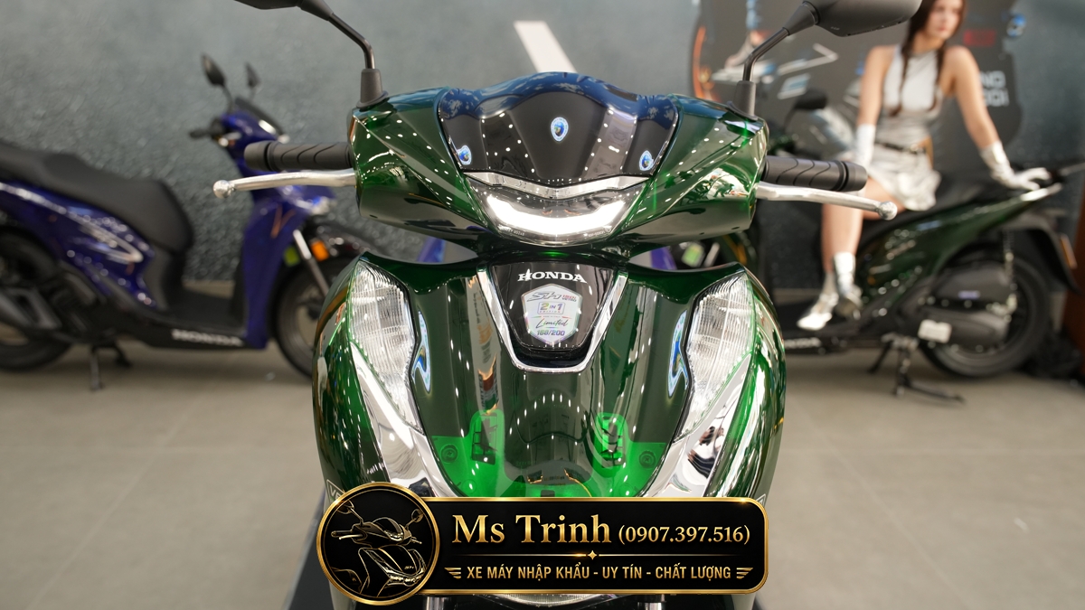 Honda SH150i Vetro Green - Sapphire tại Quảng Ngãi: SH Ý Limited 200 xe
