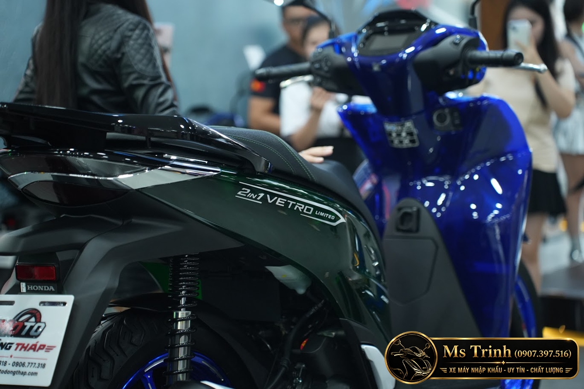 Honda SH150i Vetro Sapphire - Green tại Quảng Ngãi: SH Ý 2 trong 1 giới hạn 200 xe