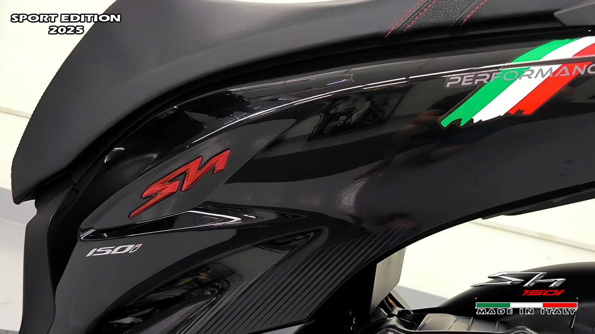 Honda SH150i 2025 Italy Sport Edition Màu Đen, Nhập Chính Hãng, Giá Rẻ tại Quảng Ngãi