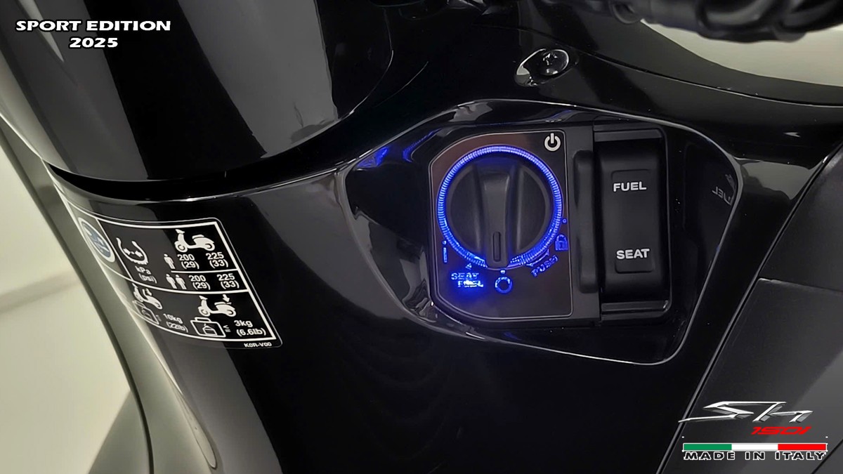 Honda SH150i 2025 Italy Sport Edition Màu Đen, Nhập Chính Hãng, Giá Rẻ tại Quảng Ngãi
