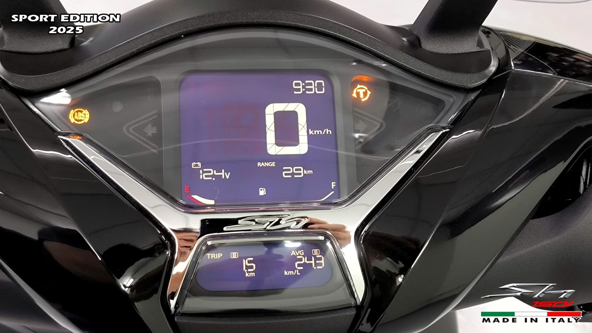 Honda SH150i 2025 Italy Sport Edition Màu Đen, Nhập Chính Hãng, Giá Rẻ tại Quảng Ngãi