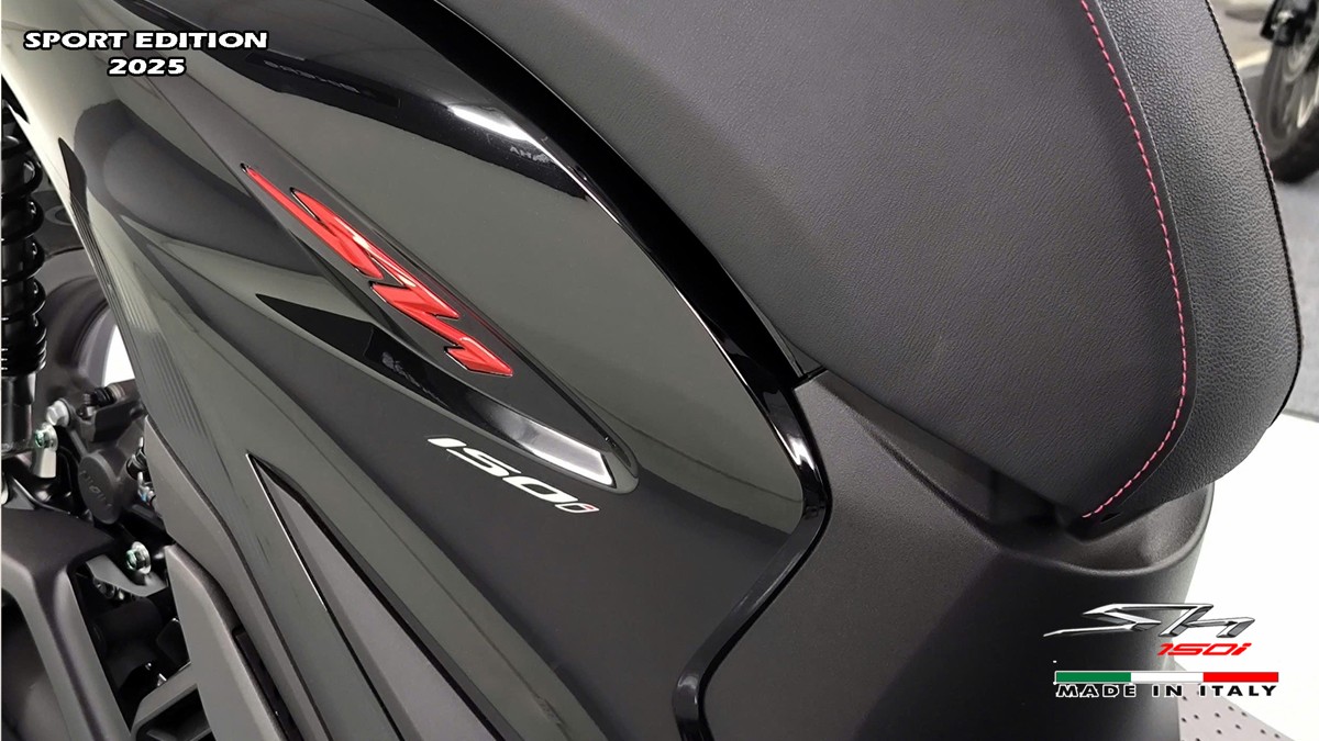 Honda SH150i 2025 Italy Sport Edition Màu Đen, Nhập Chính Hãng, Giá Rẻ tại Quảng Ngãi
