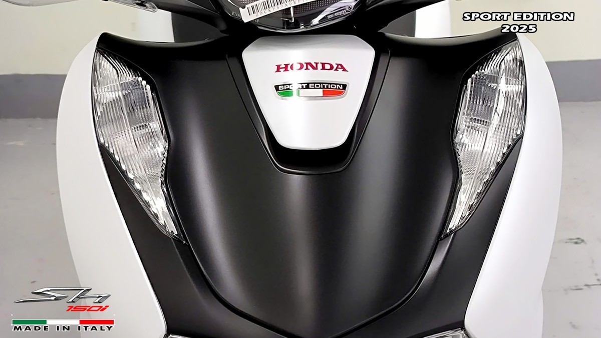 Honda SH150i Sport Edition 2025 Trắng, Made In Italy, Nhập Chính Hãng tại Quảng Ngãi