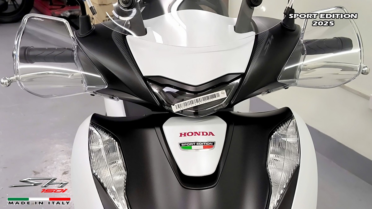 Honda SH150i Sport Edition 2025 Trắng, Made In Italy, Nhập Chính Hãng tại Quảng Ngãi