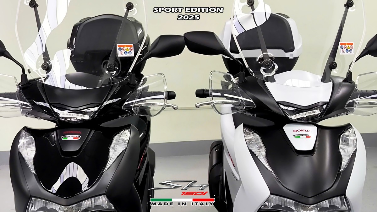 Honda SH150i Sport Edition 2025 Trắng, Made In Italy, Nhập Chính Hãng tại Quảng Ngãi