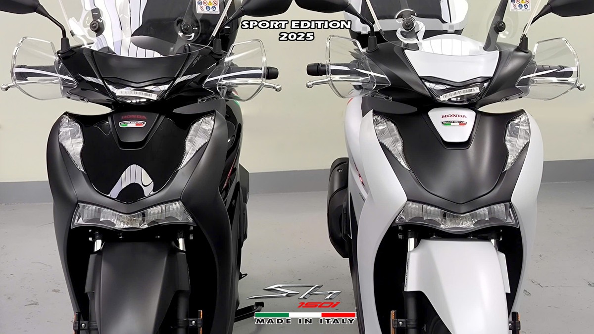 Honda SH150i Sport Edition 2025 Trắng, Made In Italy, Nhập Chính Hãng tại Quảng Ngãi