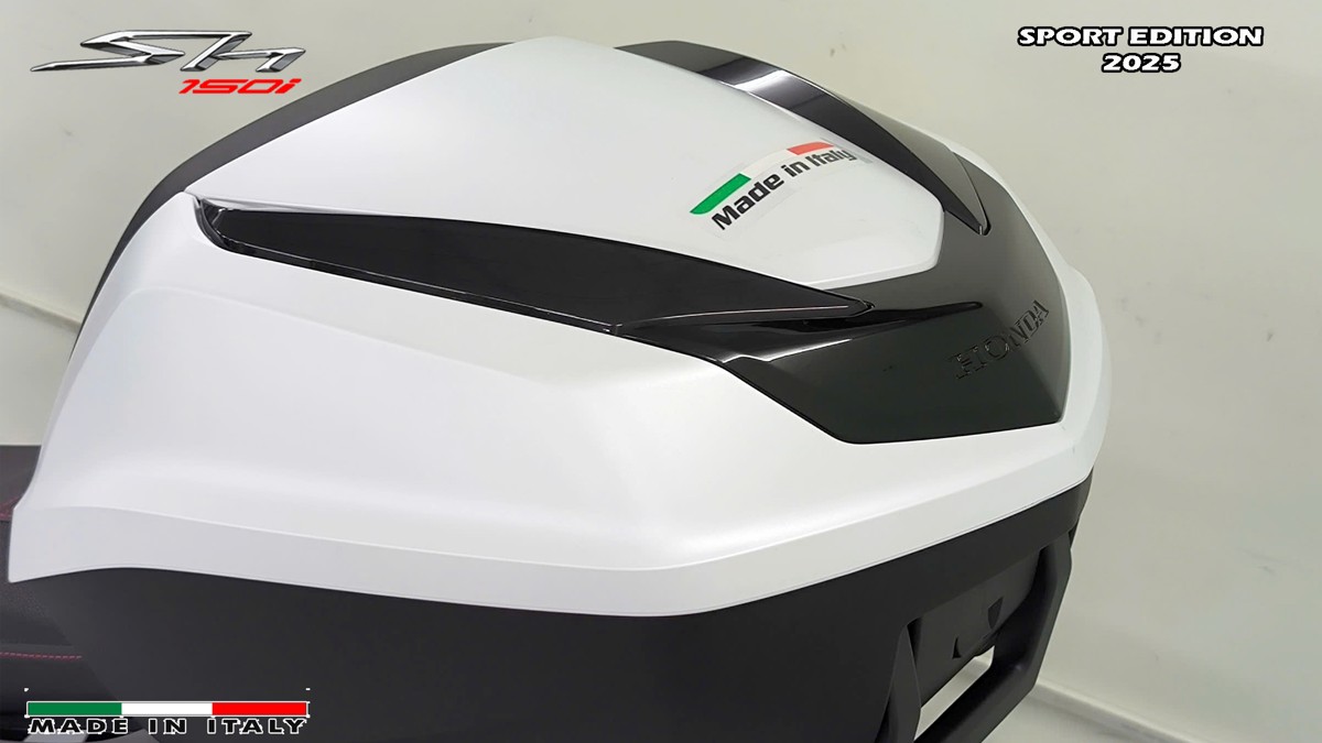 Honda SH150i Sport Edition 2025 Trắng, Made In Italy, Nhập Chính Hãng tại Quảng Ngãi