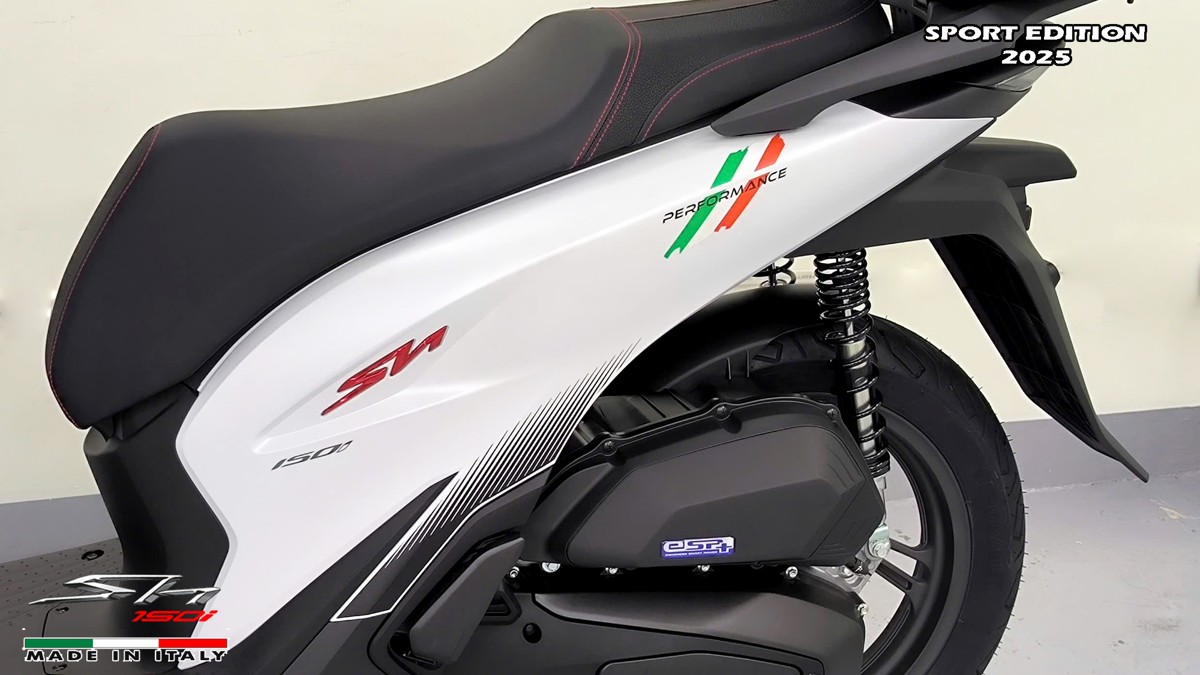 Honda SH150i Sport Edition 2025 Trắng, Made In Italy, Nhập Chính Hãng tại Quảng Ngãi