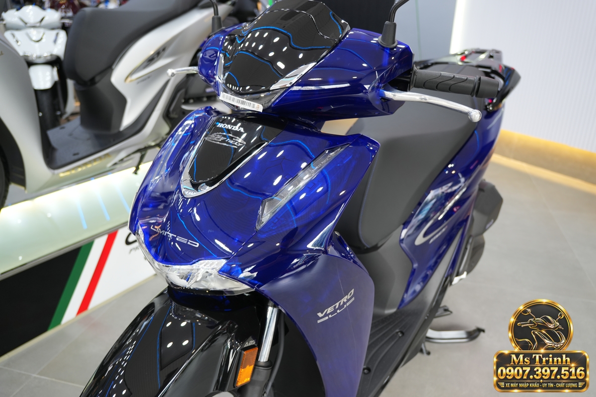 Honda SH150 Vetro Blue 2027 tại Quảng Ngãi - Xanh Sapphire trong suốt, nhập Ý sang trọng