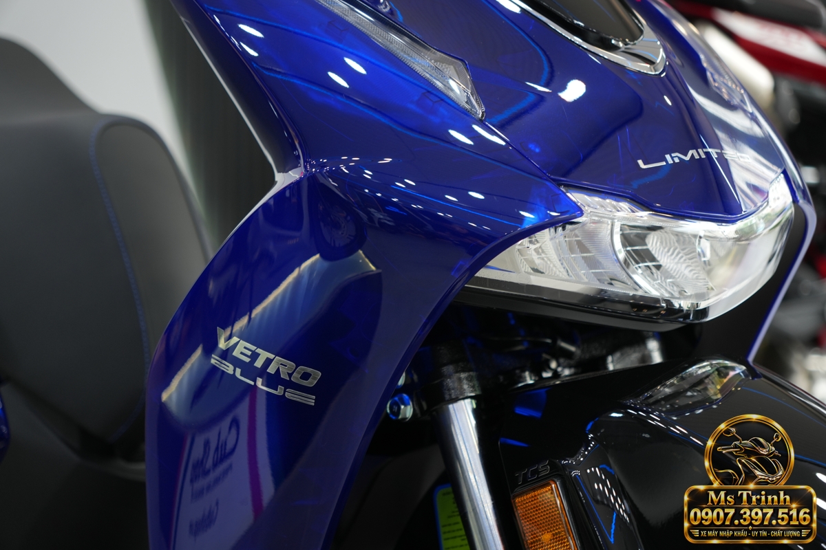 Honda SH150 Vetro Blue 2027 tại Quảng Ngãi - Xanh Sapphire trong suốt, nhập Ý sang trọng