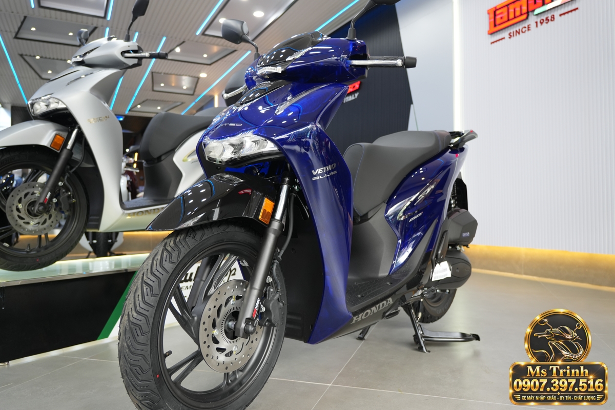 Honda SH150 Vetro Blue 2027 tại Quảng Ngãi - Xanh Sapphire trong suốt, nhập Ý sang trọng