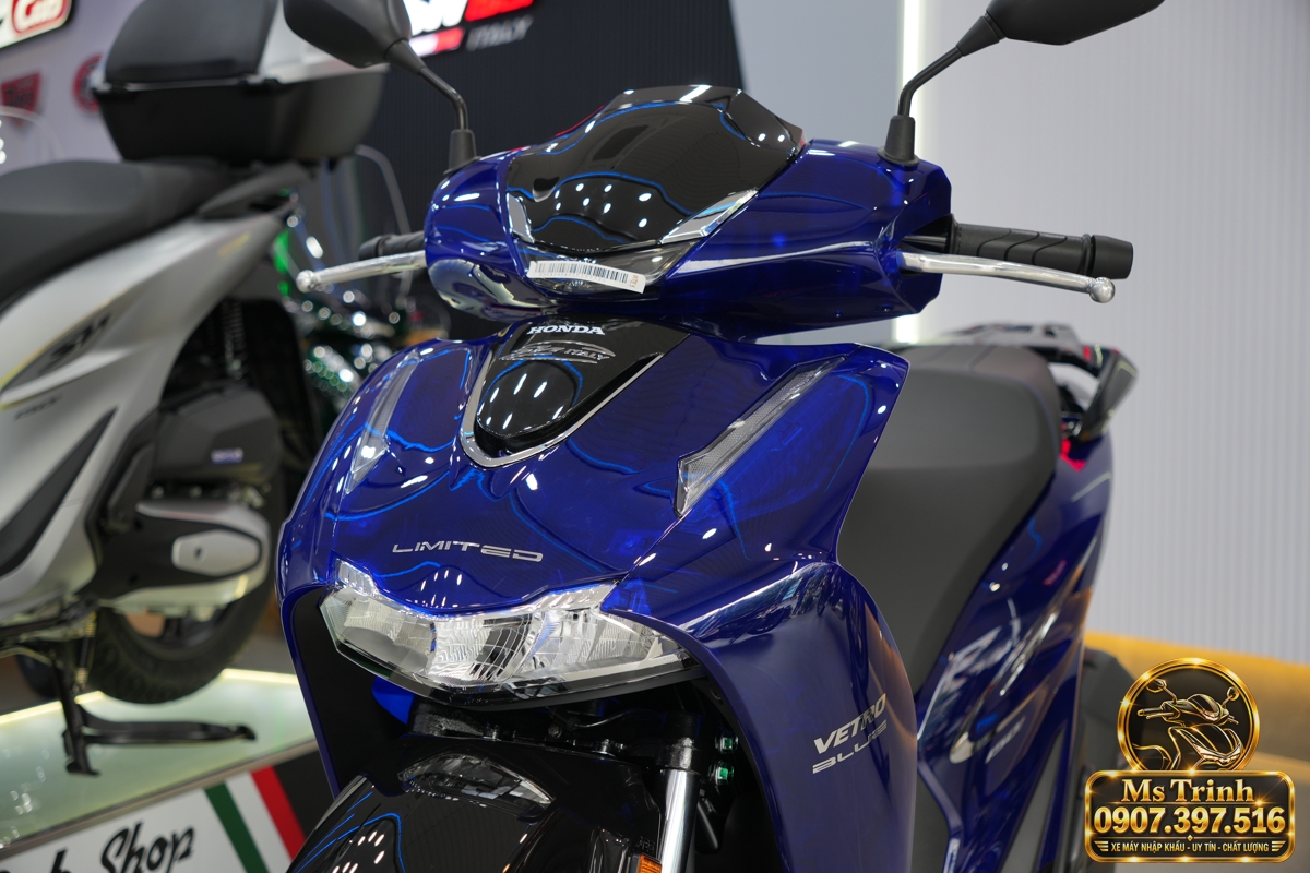 Honda SH150 Vetro Blue 2027 tại Quảng Ngãi - Xanh Sapphire trong suốt, nhập Ý sang trọng