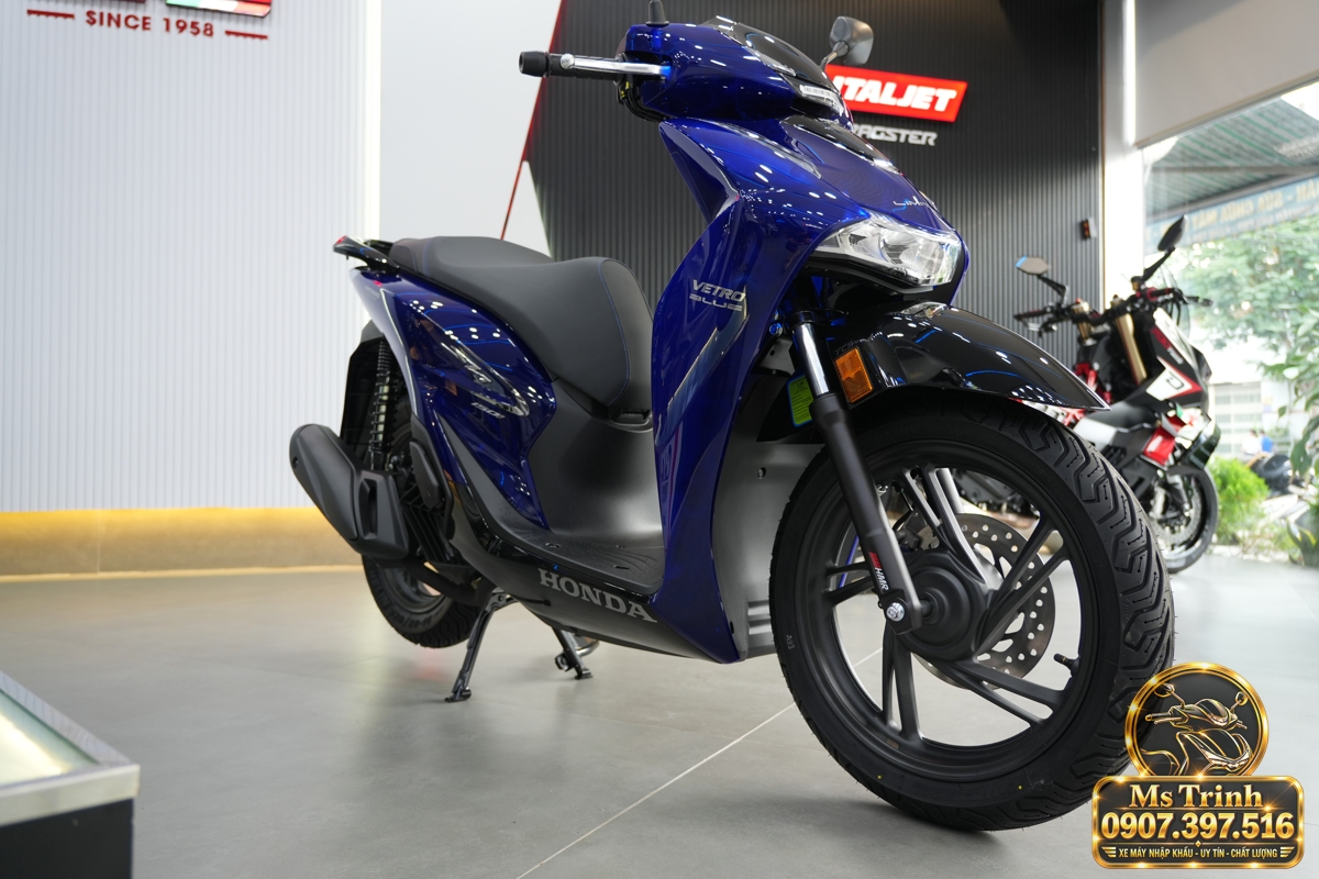 Honda SH150 Vetro Blue 2027 tại Quảng Ngãi - Xanh Sapphire trong suốt, nhập Ý sang trọng