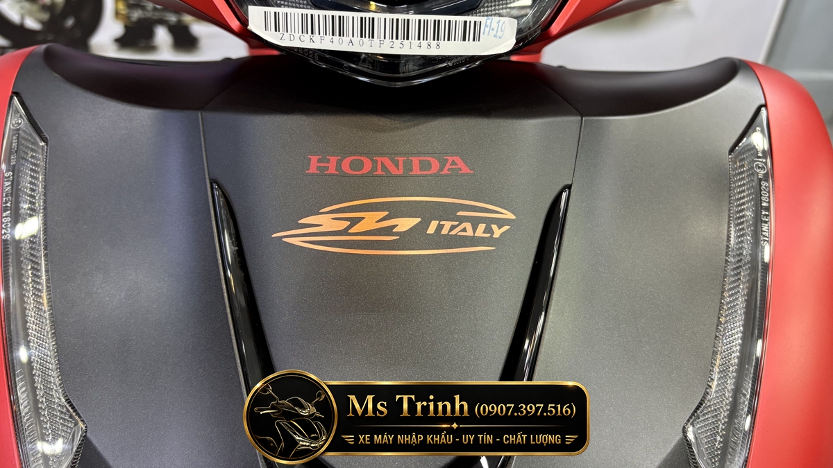 Honda SH150 Ý 2026 màu đỏ Sporty New Concept tại Quảng Ngãi: Giá trị khác biệt của một chiếc SH nhập khẩu